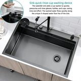 【NEW2024】GT Waterfall LED Smart Kitchen Sink