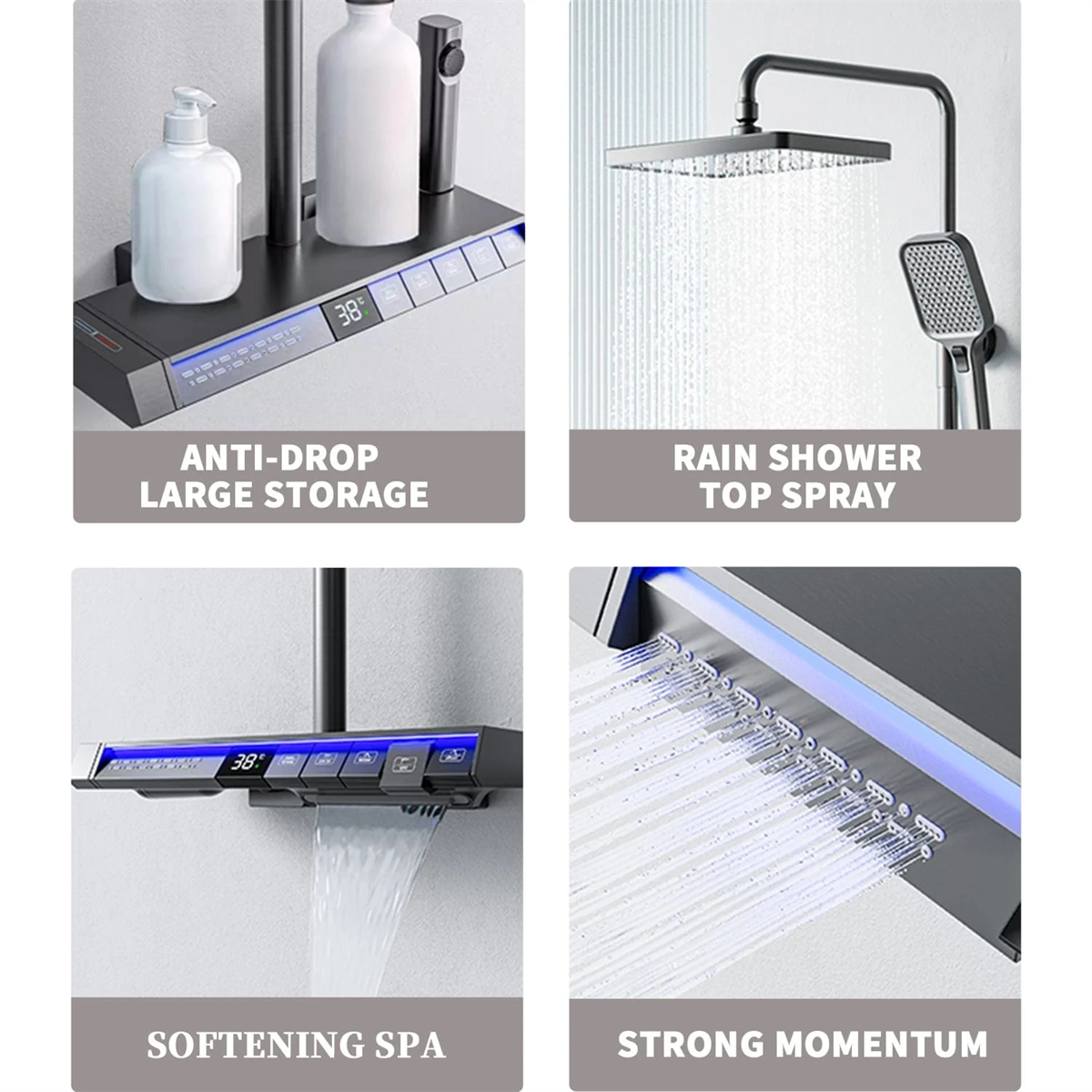 LED Shower Set