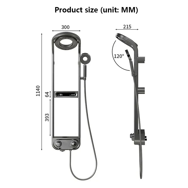 Vitality Three-Function Shower System